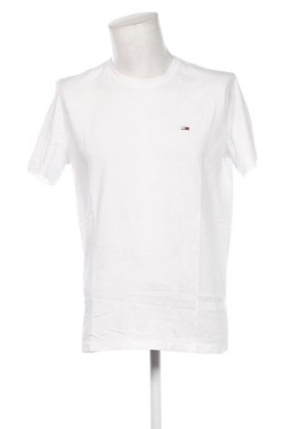 Ανδρικό t-shirt Tommy Jeans, Μέγεθος XL, Χρώμα Λευκό, Τιμή 50,99 €