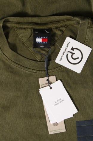 Tricou de bărbați Tommy Jeans, Mărime L, Culoare Verde, Preț 269,99 Lei