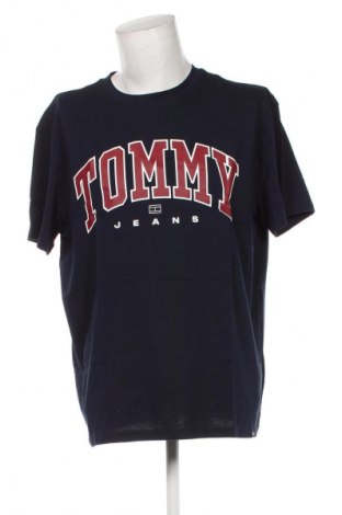 Męski T-shirt Tommy Jeans, Rozmiar XL, Kolor Niebieski, Cena 157,99 zł