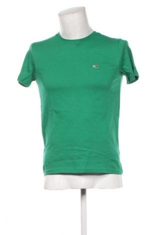 Męski T-shirt Tommy Jeans, Rozmiar XS, Kolor Zielony, Cena 262,99 zł