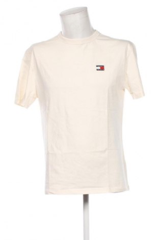 Męski T-shirt Tommy Jeans, Rozmiar S, Kolor ecru, Cena 144,99 zł