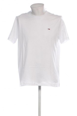 Męski T-shirt Tommy Jeans, Rozmiar L, Kolor Biały, Cena 170,99 zł