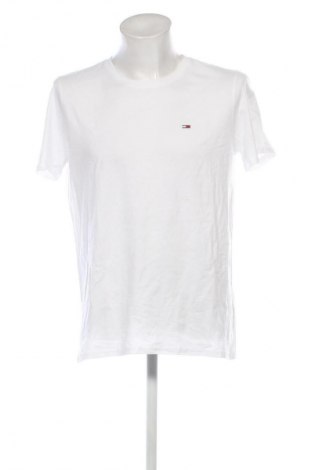 Tricou de bărbați Tommy Jeans, Mărime XXL, Culoare Alb, Preț 161,99 Lei