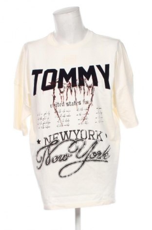 Tricou de bărbați Tommy Jeans, Mărime XL, Culoare Ecru, Preț 141,99 Lei