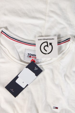 Tricou de bărbați Tommy Jeans, Mărime M, Culoare Alb, Preț 188,99 Lei