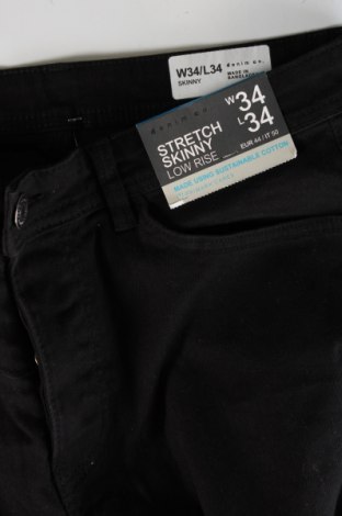 Herren Jeans Denim&Co., Größe L, Farbe Schwarz, Preis 16,29 €