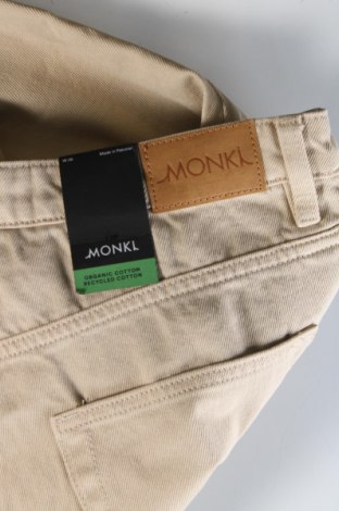 Ανδρικό τζίν Monki, Μέγεθος L, Χρώμα  Μπέζ, Τιμή 16,99 €