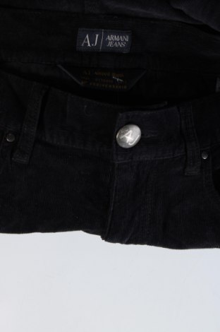 Pantaloni raiați de bărbați Armani Jeans, Mărime L, Culoare Negru, Preț 157,99 Lei