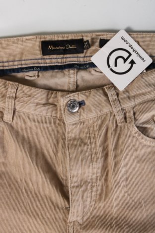 Pantaloni raiați de bărbați Massimo Dutti, Mărime L, Culoare Bej, Preț 153,98 Lei