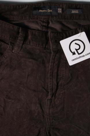 Pantaloni raiați de bărbați Massimo Dutti, Mărime S, Culoare Maro, Preț 81,99 Lei