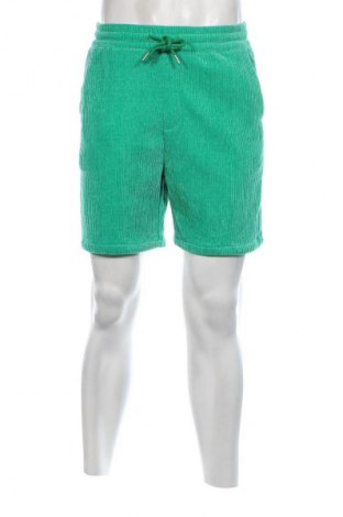 Pantaloni scurți de bărbați Bershka, Mărime S, Culoare Verde, Preț 82,49 Lei