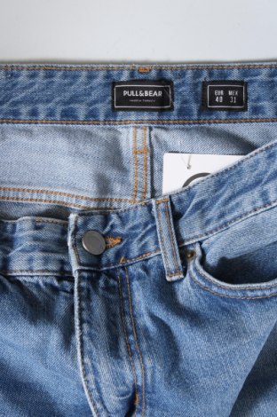 Pantaloni scurți de bărbați Pull&Bear, Mărime M, Culoare Albastru, Preț 44,99 Lei