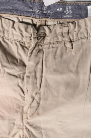 Pantaloni de bărbați H&M L.O.G.G., Mărime L, Culoare Bej, Preț 25,99 Lei