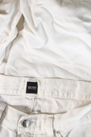 Pantaloni de bărbați Hugo Boss, Mărime L, Culoare Alb, Preț 209,99 Lei