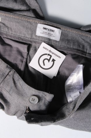 Pantaloni de bărbați Only & Sons, Mărime M, Culoare Gri, Preț 43,49 Lei