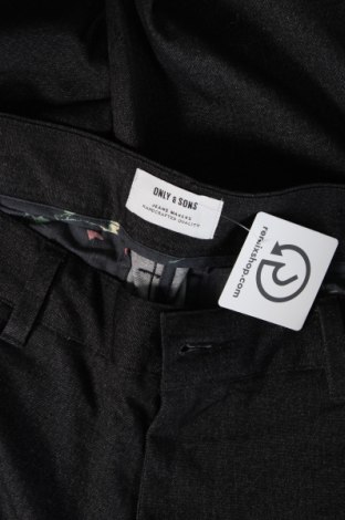 Pantaloni de bărbați Only & Sons, Mărime M, Culoare Negru, Preț 38,99 Lei