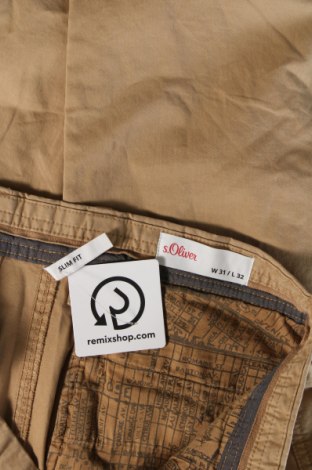 Pantaloni de bărbați S.Oliver, Mărime M, Culoare Bej, Preț 31,99 Lei