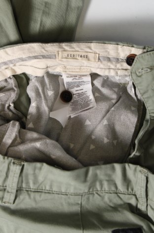 Pantaloni de bărbați Selected Homme, Mărime M, Culoare Verde, Preț 67,99 Lei