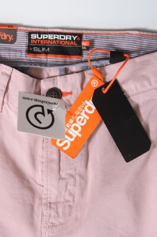 Pánské kalhoty  Superdry, Velikost S, Barva Růžová, Cena  1 019,00 Kč