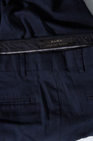 Мъжки панталон Zara, Размер M, Цвят Син, Цена 12,49 лв.