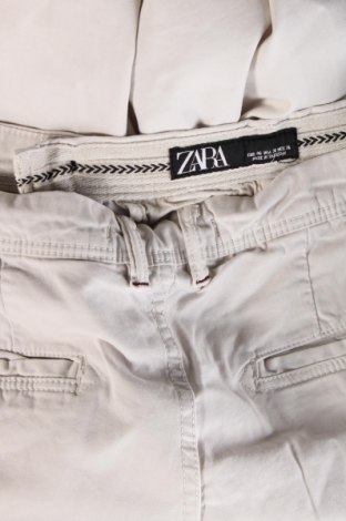 Ανδρικό παντελόνι Zara, Μέγεθος L, Χρώμα Εκρού, Τιμή 14,00 €