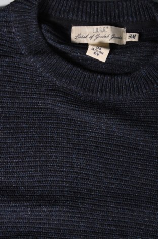 Herrenpullover H&M L.O.G.G., Größe M, Farbe Blau, Preis € 5,99