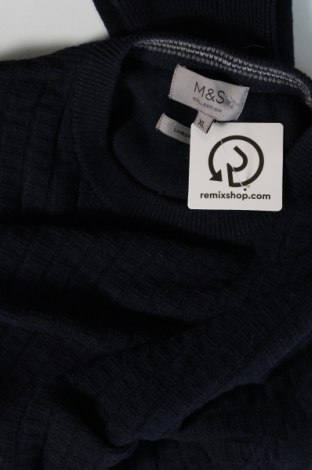 Herrenpullover Marks & Spencer, Größe XL, Farbe Blau, Preis 18,99 €