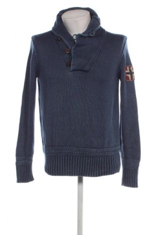 Herrenpullover Napapijri, Größe M, Farbe Blau, Preis € 50,49