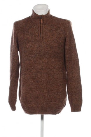 Herrenpullover Rivers, Größe M, Farbe Braun, Preis € 11,29