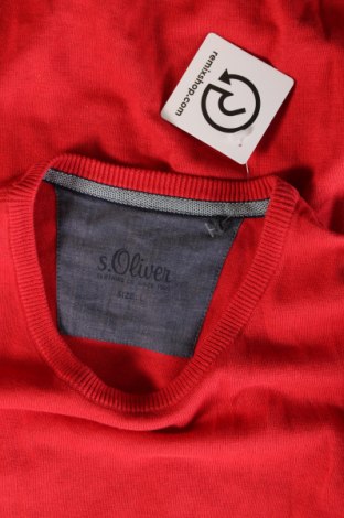 Herrenpullover S.Oliver, Größe L, Farbe Rot, Preis € 12,29