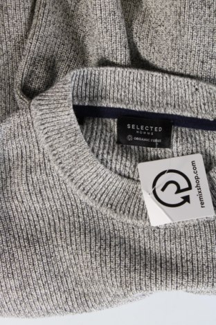 Męski sweter Selected Homme, Rozmiar M, Kolor Szary, Cena 54,99 zł