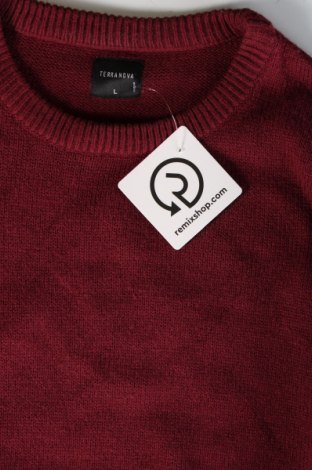 Herrenpullover Terranova, Größe M, Farbe Rot, Preis € 6,78