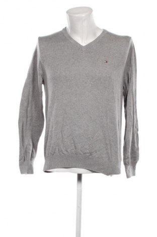 Herrenpullover Tommy Hilfiger, Größe M, Farbe Grau, Preis 91,99 €