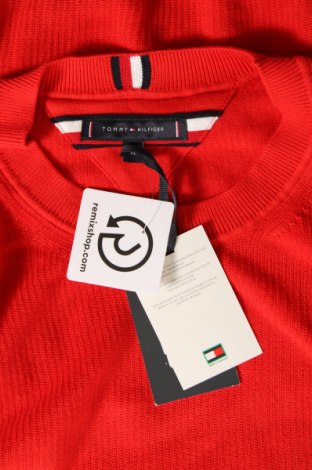 Pánský svetr  Tommy Hilfiger, Velikost XL, Barva Červená, Cena  3 449,00 Kč