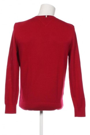 Herrenpullover Tommy Hilfiger, Größe M, Farbe Rot, Preis 83,49 €