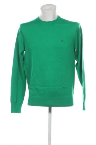 Pulover de bărbați Tommy Hilfiger, Mărime L, Culoare Verde, Preț 710,99 Lei