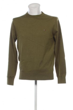 Męski sweter Tommy Hilfiger, Rozmiar L, Kolor Zielony, Cena 382,99 zł