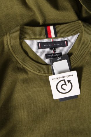 Pánsky sveter  Tommy Hilfiger, Veľkosť M, Farba Zelená, Cena  122,95 €