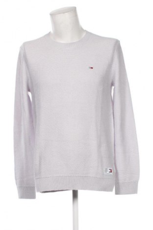 Herrenpullover Tommy Jeans, Größe M, Farbe Grau, Preis 76,49 €