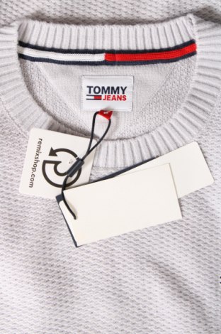 Herrenpullover Tommy Jeans, Größe M, Farbe Grau, Preis € 69,99