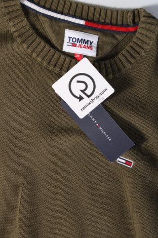 Pánsky sveter  Tommy Jeans, Veľkosť M, Farba Zelená, Cena  103,45 €