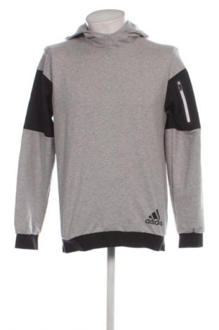 Ανδρικό φούτερ Adidas, Μέγεθος M, Χρώμα Γκρί, Τιμή 30,99 €