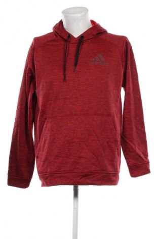 Herren Sweatshirt Adidas, Größe L, Farbe Rot, Preis 38,49 €