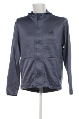 Ανδρικό φούτερ Adidas, Μέγεθος L, Χρώμα Μπλέ, Τιμή 30,99 €