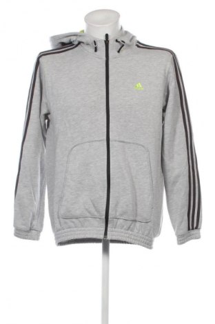 Мъжки суичър Adidas, Размер XL, Цвят Сив, Цена 55,29 лв.