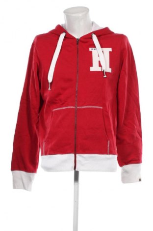 Herren Sweatshirt Henleys, Größe M, Farbe Rot, Preis € 28,79