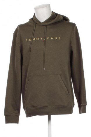 Herren Sweatshirt Tommy Jeans, Größe L, Farbe Grün, Preis € 82,99