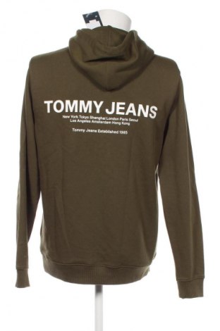 Ανδρικό φούτερ Tommy Jeans, Μέγεθος L, Χρώμα Πράσινο, Τιμή 73,99 €