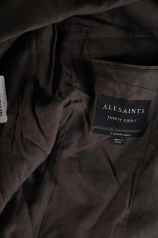 Ανδρικό σακάκι AllSaints, Μέγεθος M, Χρώμα Γκρί, Τιμή 105,99 €