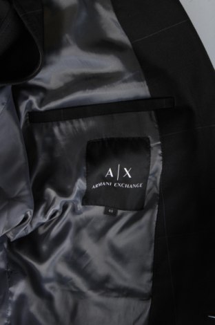 Мъжко сако Armani Exchange, Размер M, Цвят Черен, Цена 85,99 лв.